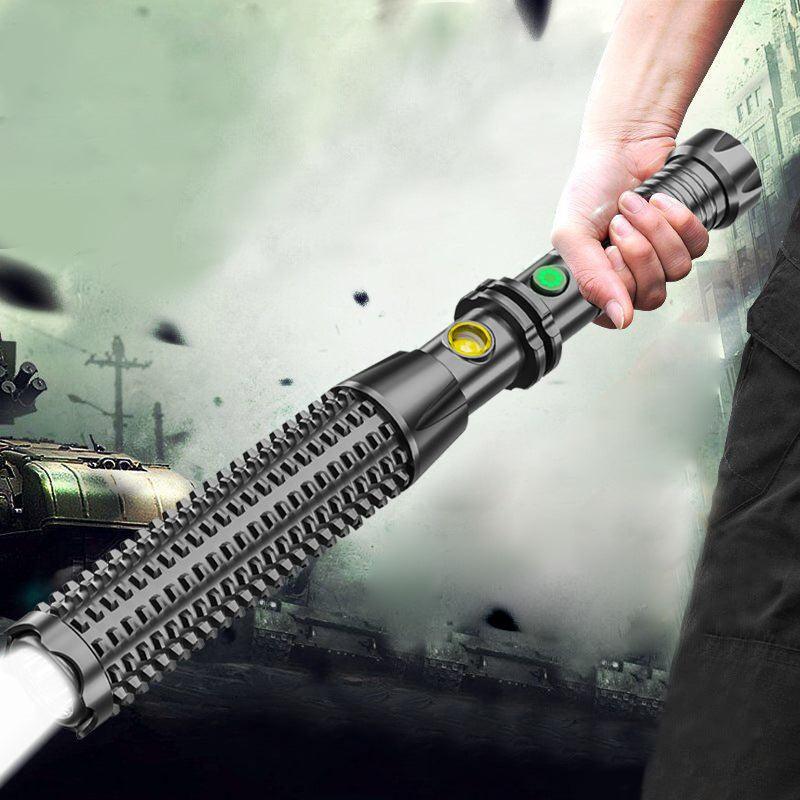 Wolf Tooth Stick Outdoor USB Rechargeable Car Led Flashlight - Arovion