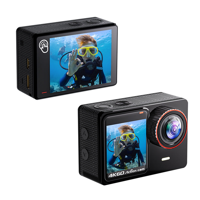 Waterproof 30 M True 4K Riding Camera Anti-shake Wide Angle - Arovion