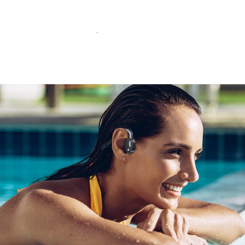 Bone Conduction Sports Waterproof Wireless Bluetooth Headset - Arovion