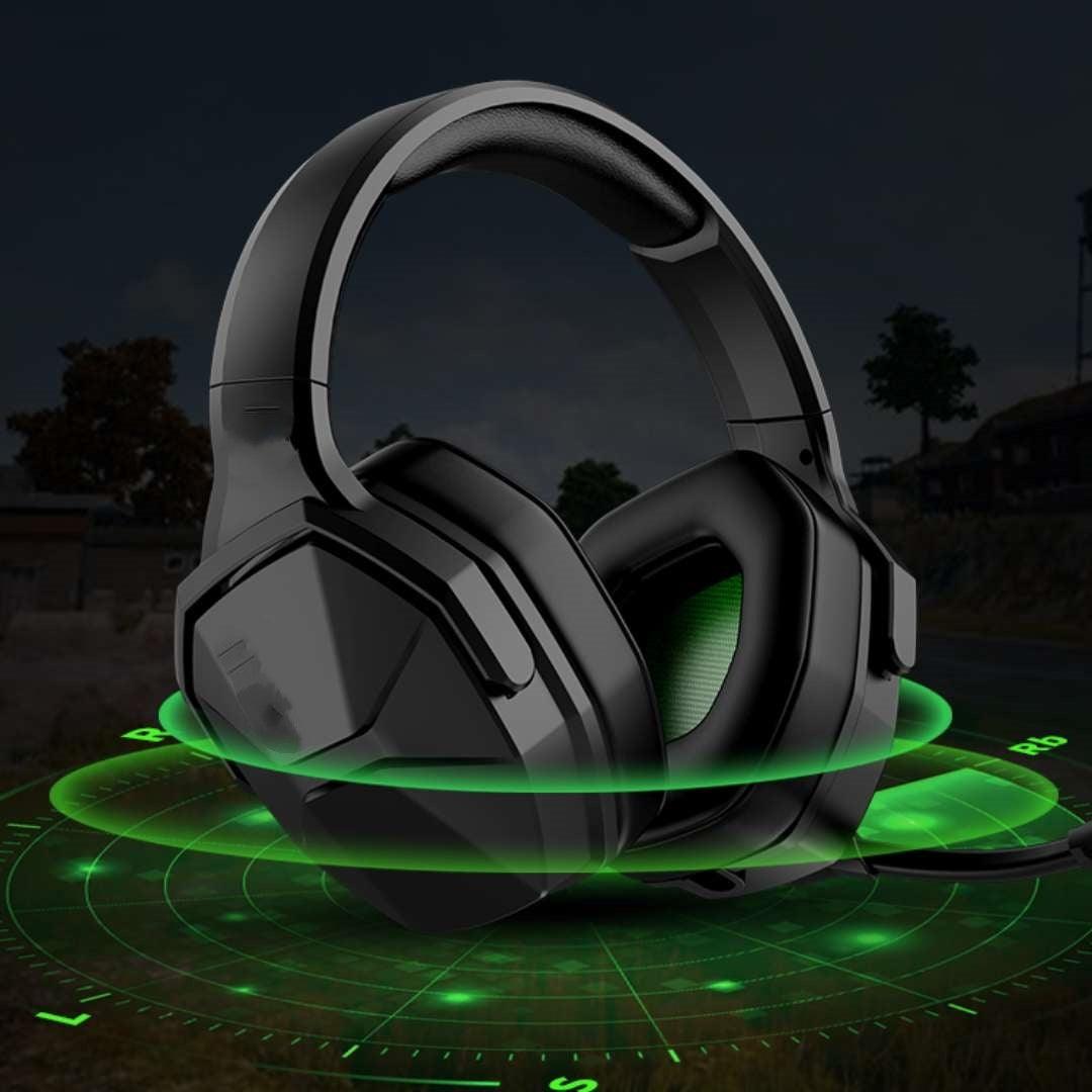 Headworn Gaming Headphones Wired Esports 7.1 Channel - Arovion