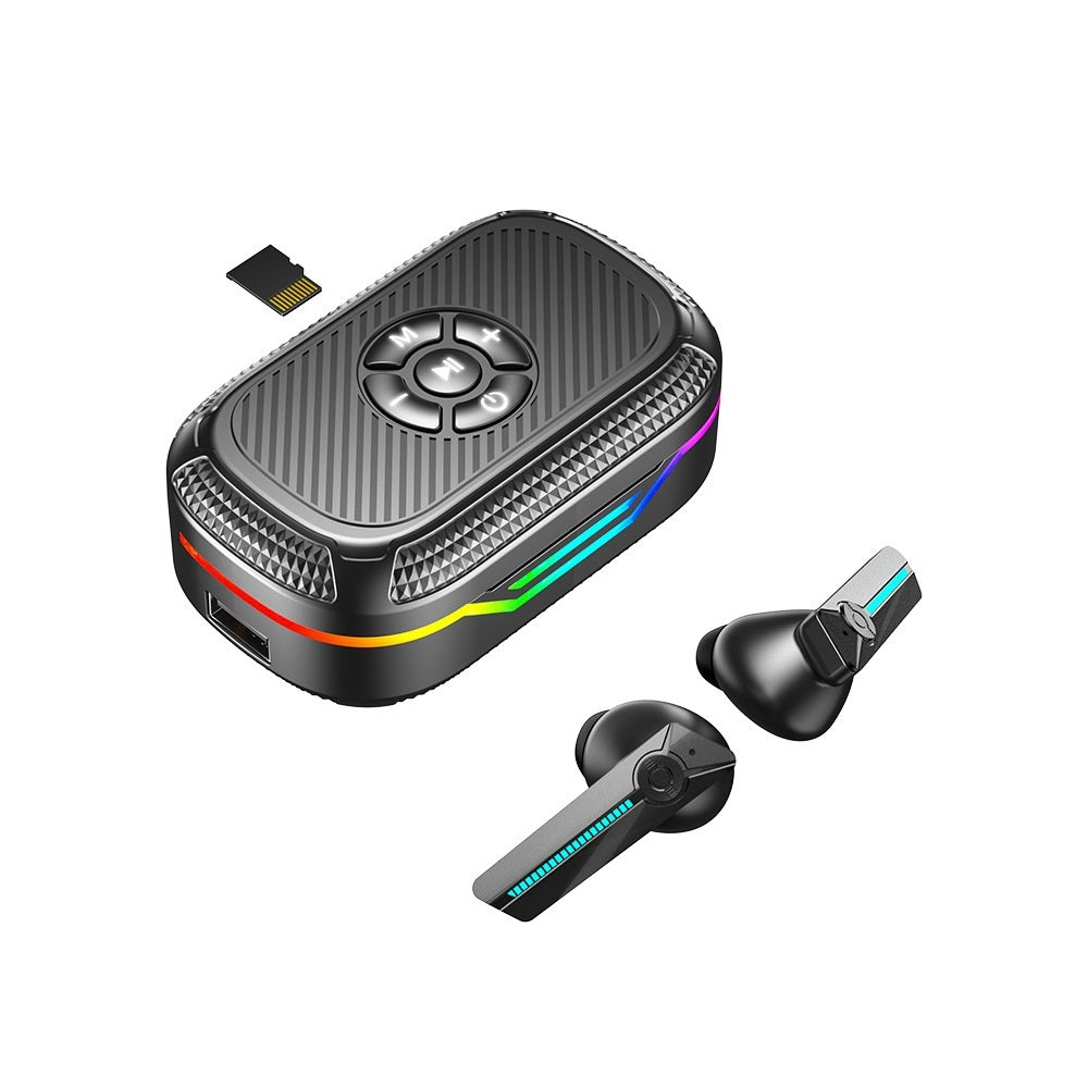 Dual-mode Memory MP3 Bluetooth Headset - Arovion