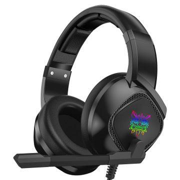 Headphones RGB Light Subwoofer Wired Headphones - Arovion