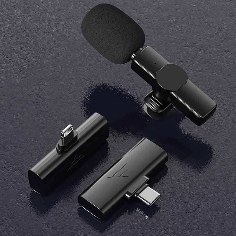 Wireless Neckline Clip Noise Reduction Mini Microphone - Arovion