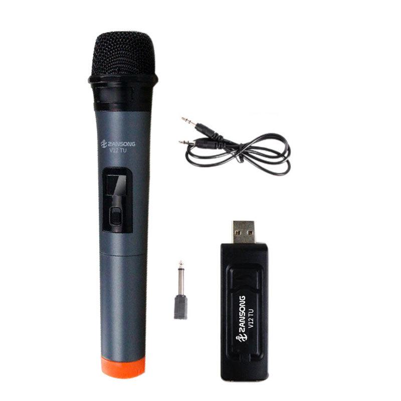 Wireless V12 Is Suitable For Speaker Amplifier Computer Handheld Microphone - Arovion