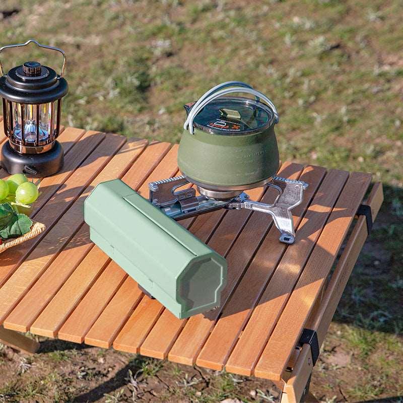 Camping Gas Stove Portable Folding Cassette Stove - Arovion