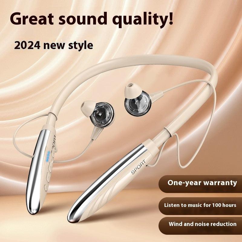 Neck Wireless Bluetooth 9D Stereo Surround Headphone Magnetic - Arovion