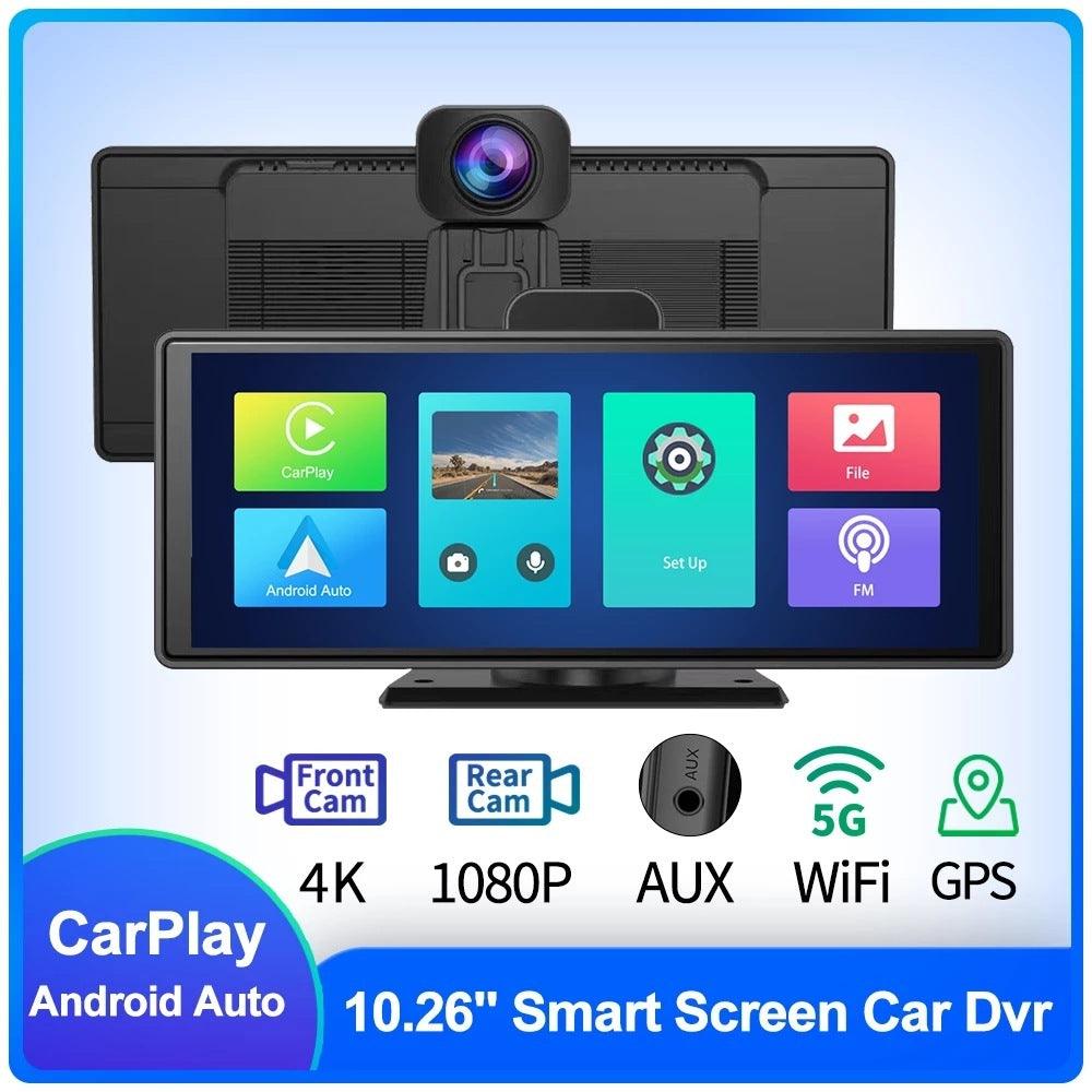 Smart Screen Dual Recording 1080P Streaming Car play Recorder - Arovion