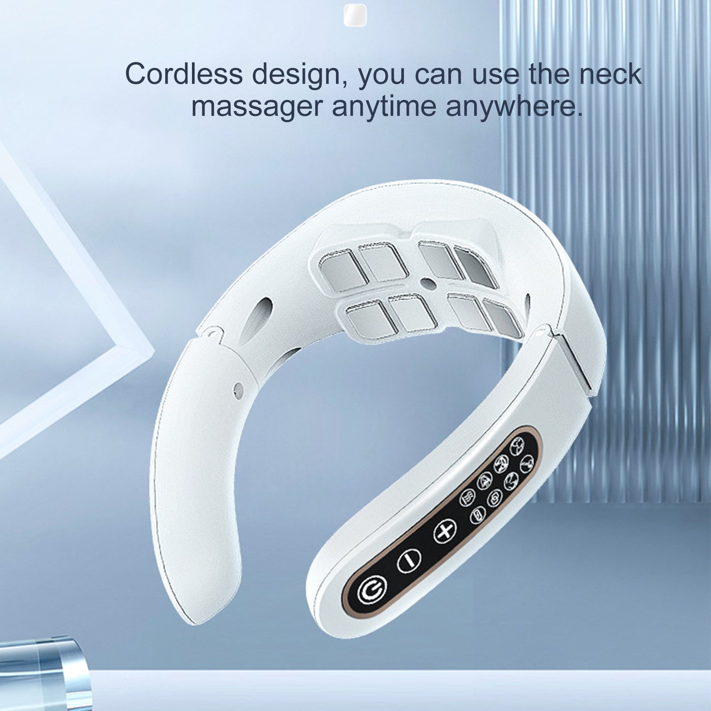 Home Fashion Smart Hot Compress Shoulder Neck Massager - Arovion