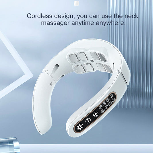 Home Fashion Smart Hot Compress Shoulder Neck Massager - Arovion