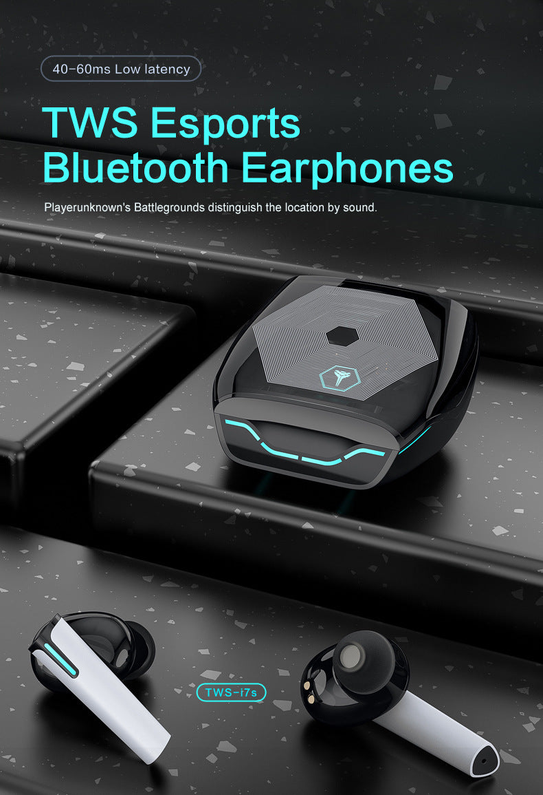 Wireless Gaming Bluetooth Headset Low Latency Luminous Gaming Headset - Arovion