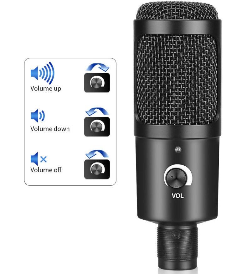 USB Microphone for laptop and Computers for Recording - Arovion