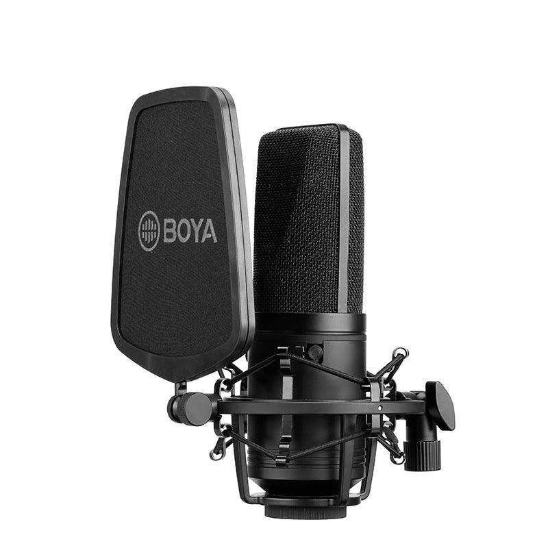 Condenser microphone large diaphragm K song computer - Arovion