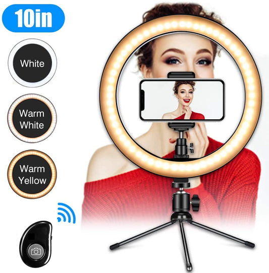 Ring fill light 10 inch Selfie whitening light - Arovion