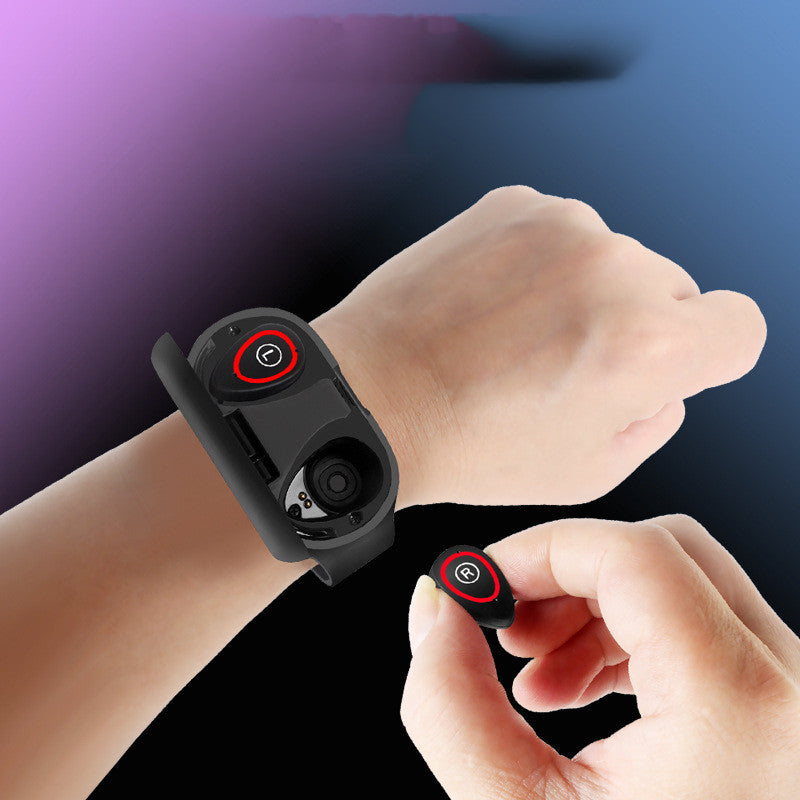 Smart bracelet earphone combo - Arovion