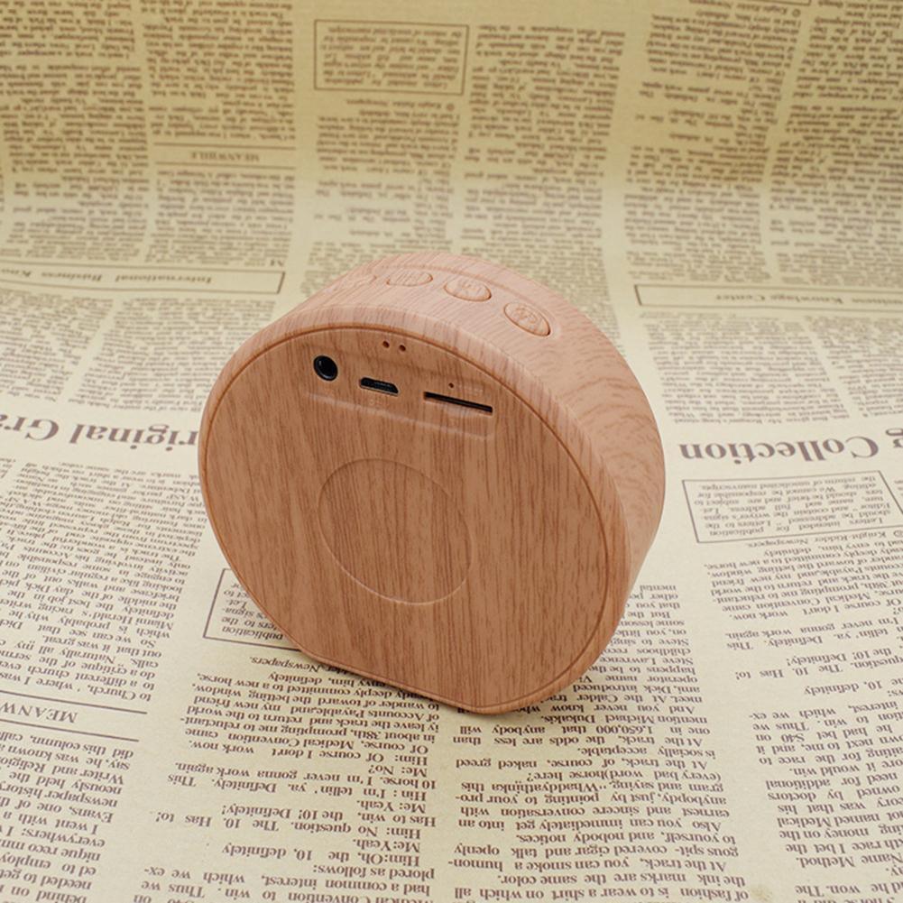 Mini Wood Bluetooth Speaker Portable Outdoor - Arovion