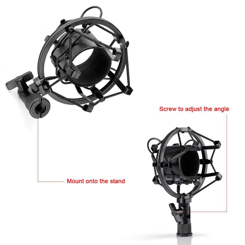 NW70 Microphone KIT+B-3 WIND SCREEN FILTER SHIED+NB-35 STAND - Arovion