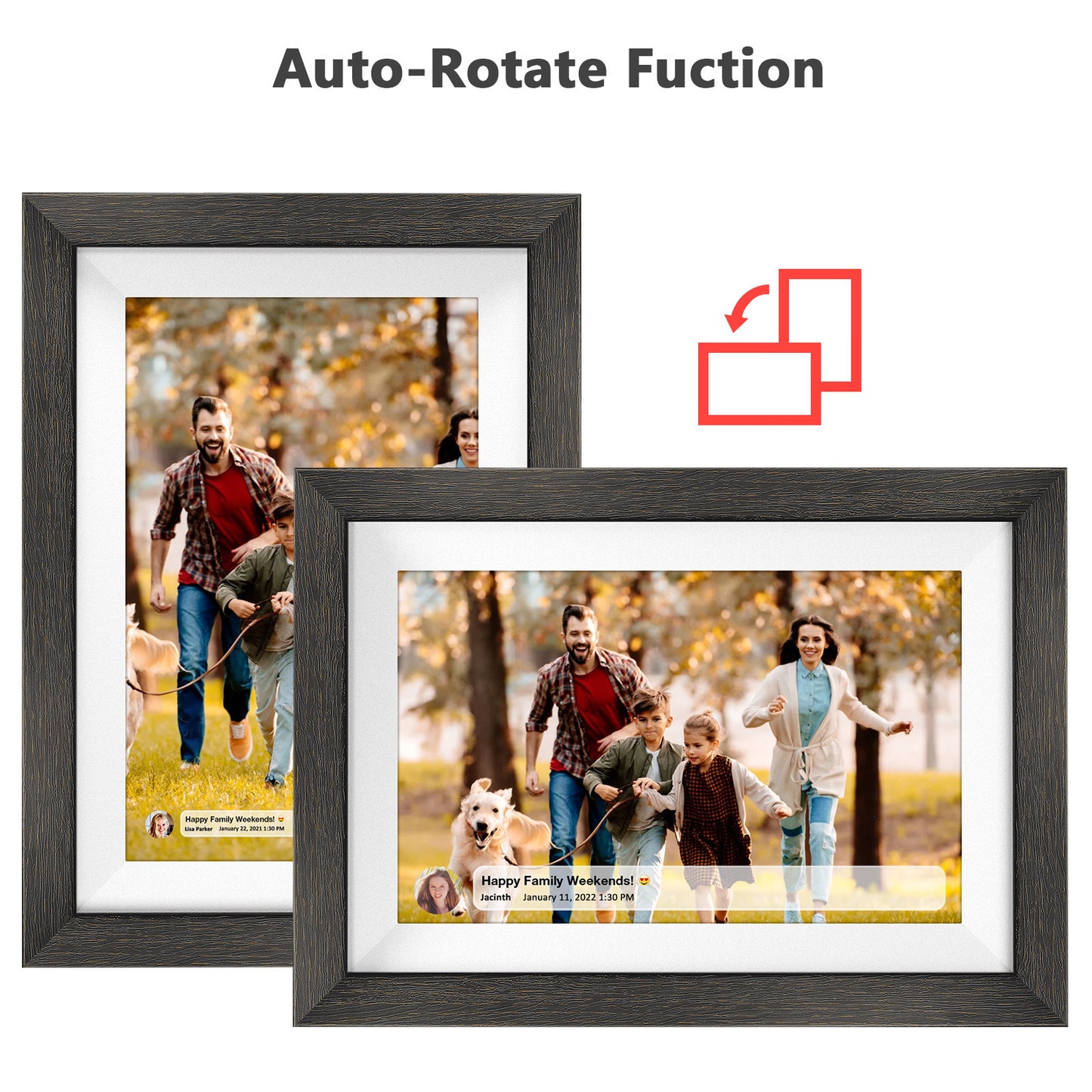 Home Touch Smart HD Wireless Digital Photo Frame - Arovion