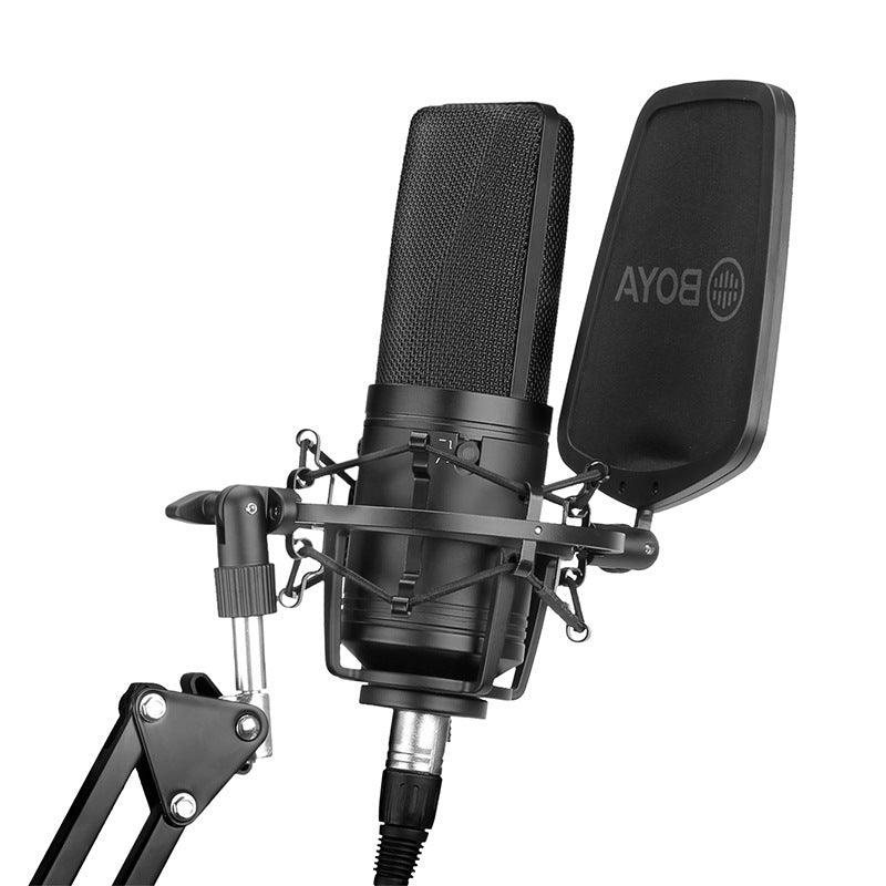 Condenser microphone large diaphragm K song computer - Arovion