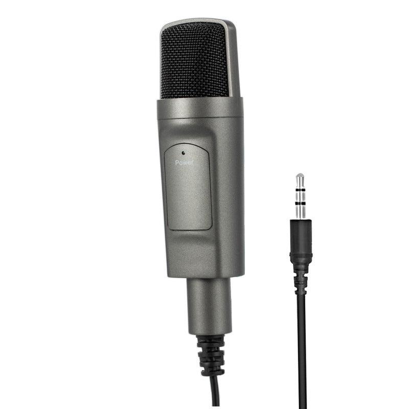 USB Condenser Computer Live Recording Wired Microphone - Arovion