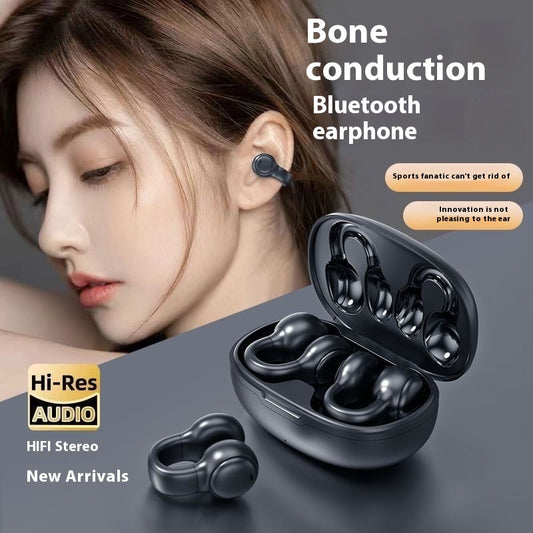 Wireless Ear-clip Bone Conduction Noise Reduction Non In-ear - Arovion