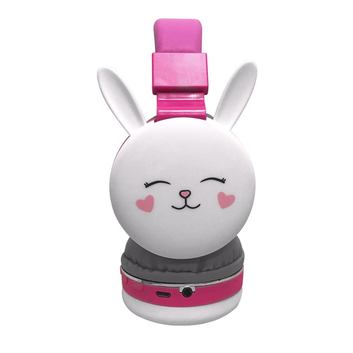 Bluetooth Wireless Anime Cat Rabbit Bilateral Call Stereo Headset - Arovion