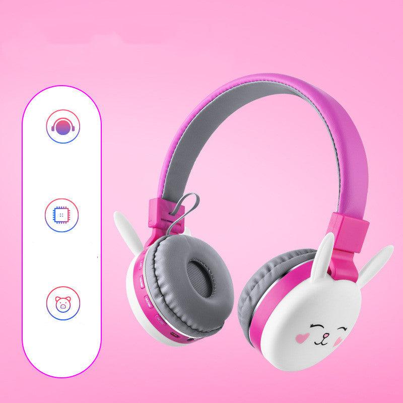 Bluetooth Wireless Anime Cat Rabbit Bilateral Call Stereo Headset - Arovion