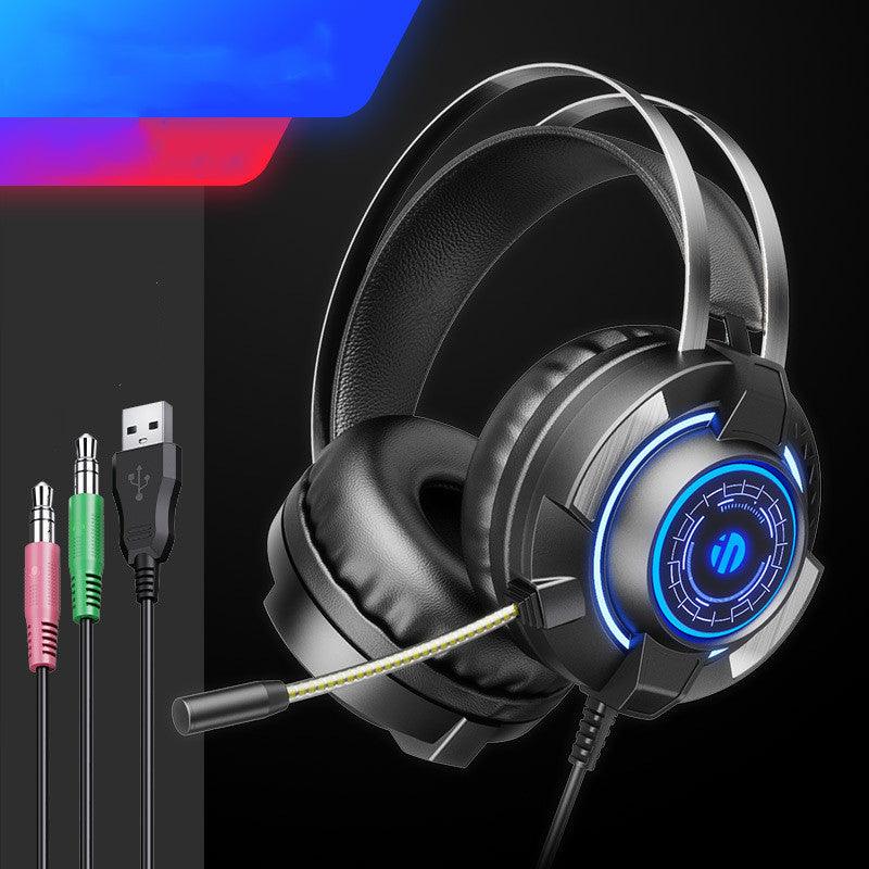 Headphones 7.1 Channel Colorful Gaming Headset With Microphone - Arovion