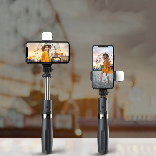 Compatible with Apple, Selfie Stick With Supplementary Light - Arovion