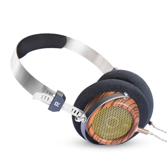 Retro Monitor Open Olive Wood Headphones - Arovion