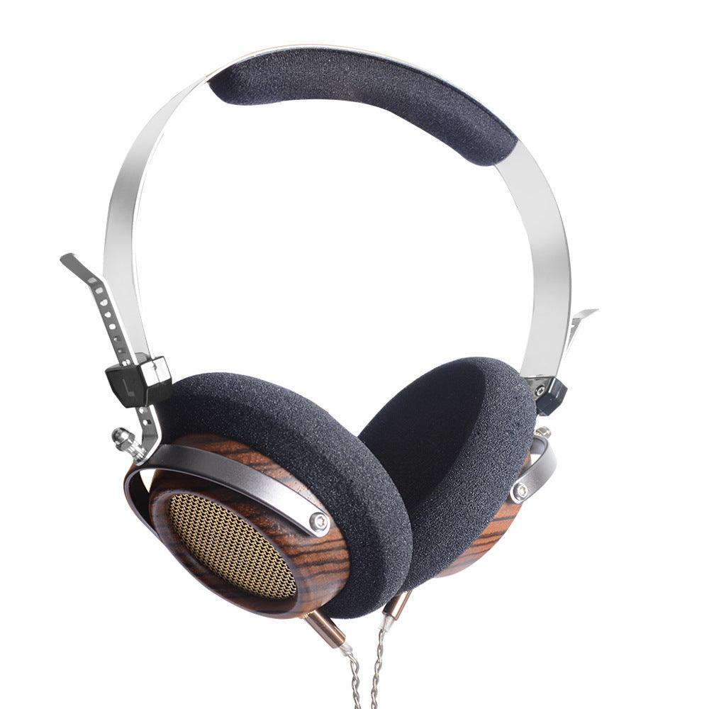 Retro Monitor Open Olive Wood Headphones - Arovion