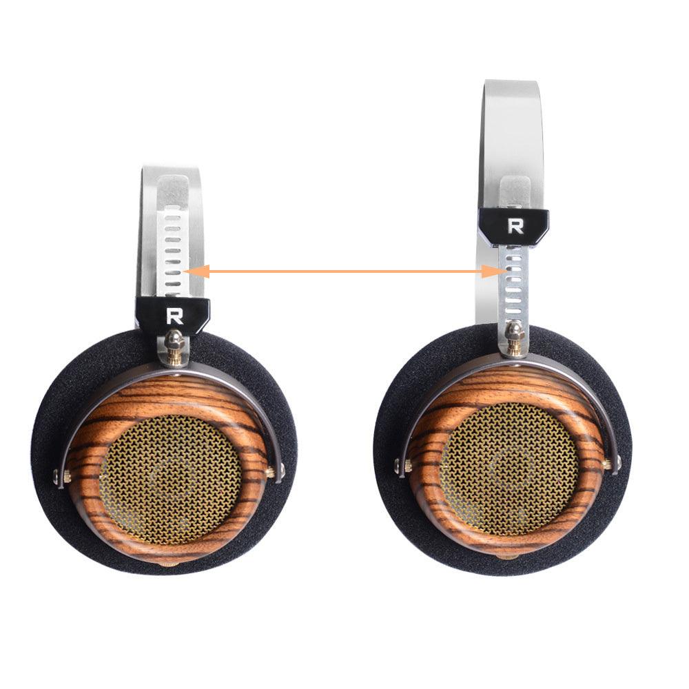 Retro Monitor Open Olive Wood Headphones - Arovion