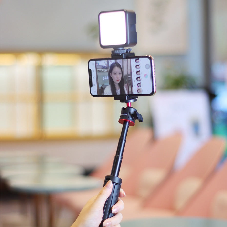 Mobile Phone Vlog Selfie Stick Short Video Live Fill Light Bracket - Arovion