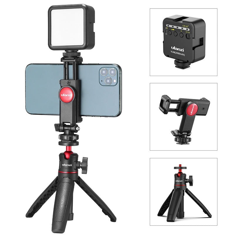 Mobile Phone Vlog Selfie Stick Short Video Live Fill Light Bracket - Arovion