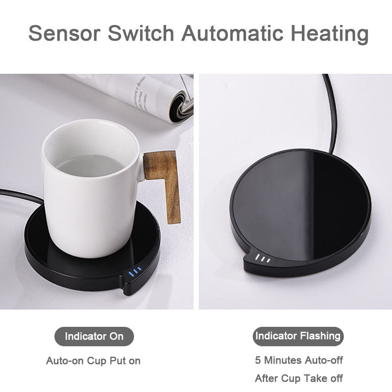 Smart Coffee Mug Cup Warmer For Office Home - Arovion