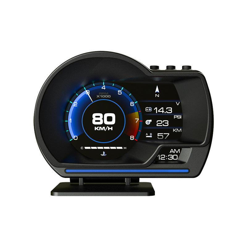 Head-up Display Gps High-definition Speed Water Temperature Turbine Monitoring - Arovion