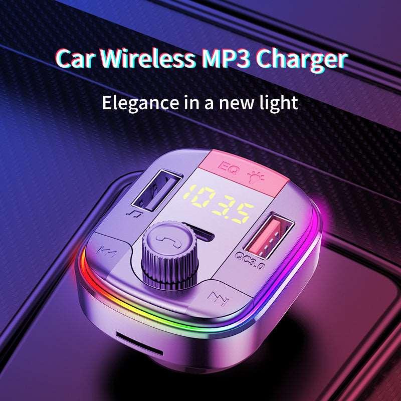 Car MP3 Bluetooth Player PD QC3.0 Fast Charge Car Charger - Arovion