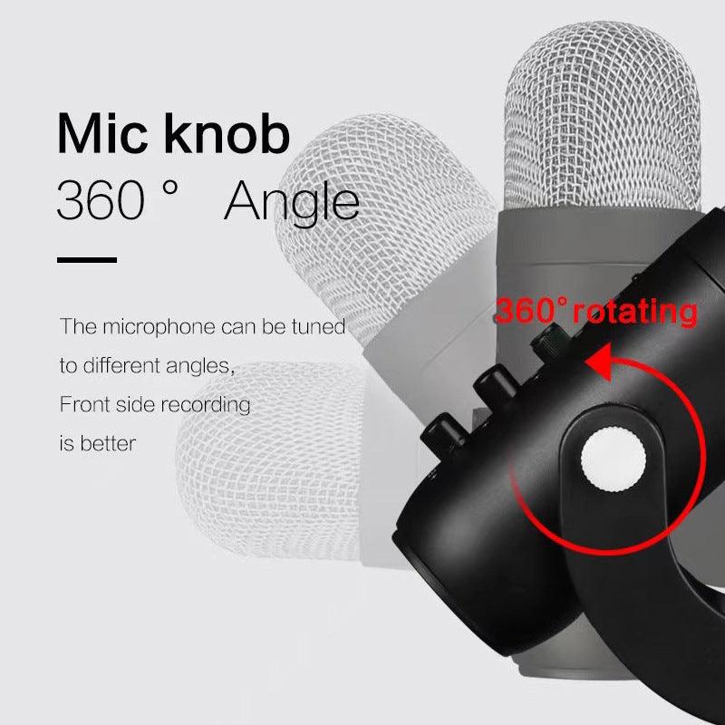 Professional Dubbing Microphone HD Noise Reduction Recording - Arovion