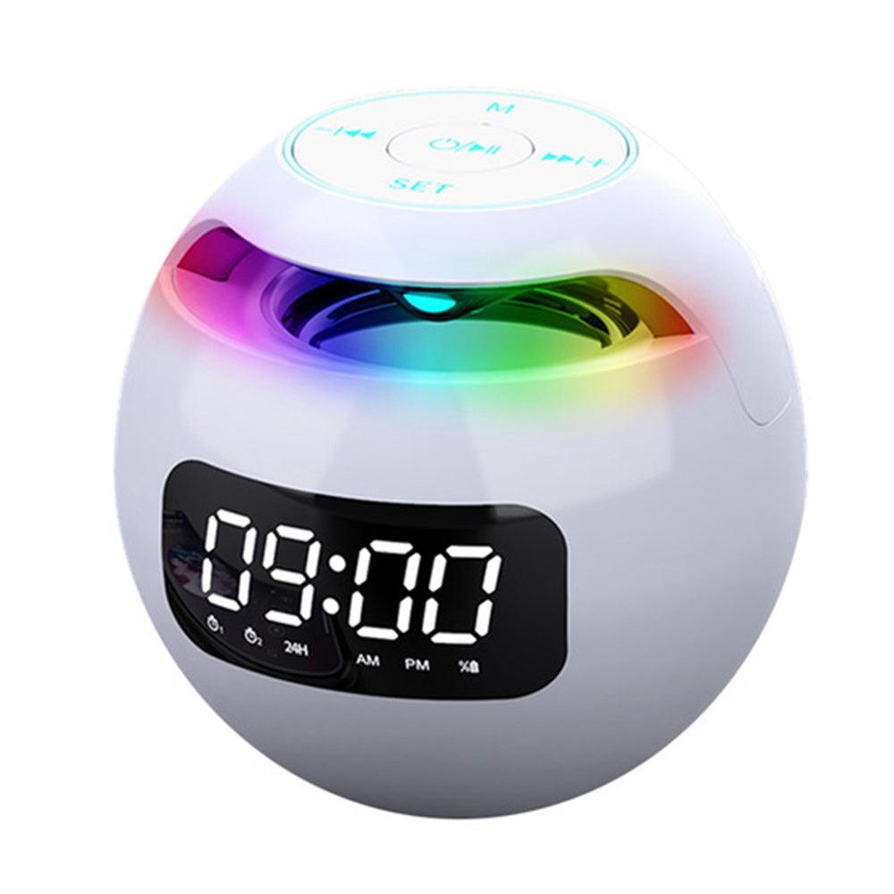 New Portable Wireless Alarm Clock Bluetooth Speaker - Arovion