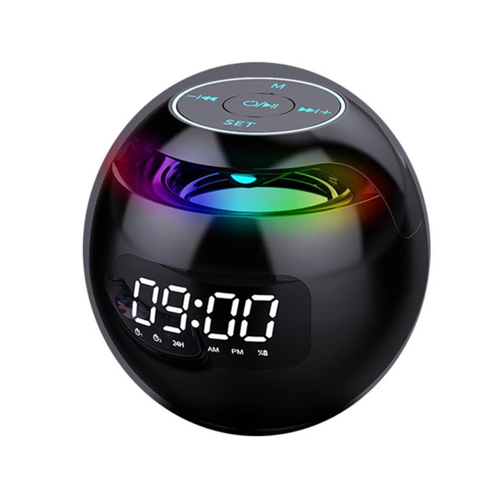 New Portable Wireless Alarm Clock Bluetooth Speaker - Arovion