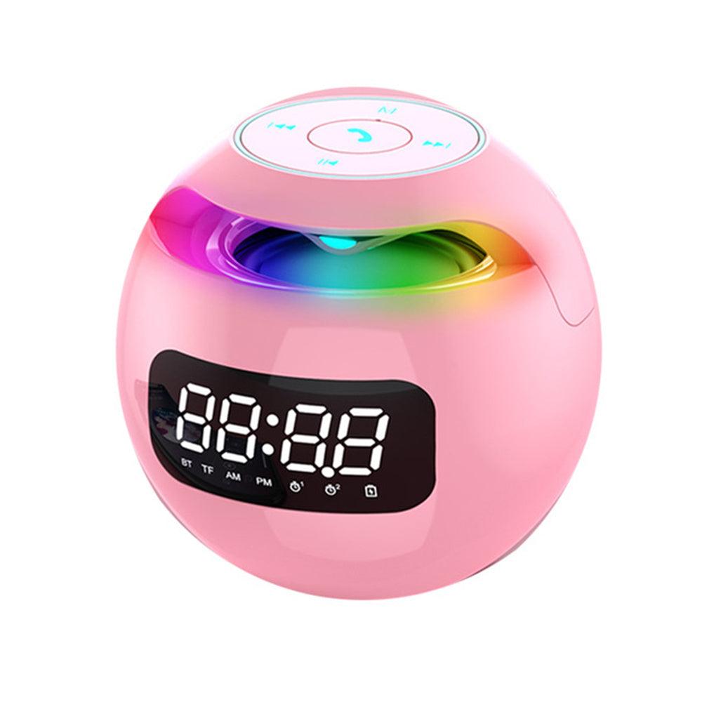 New Portable Wireless Alarm Clock Bluetooth Speaker - Arovion