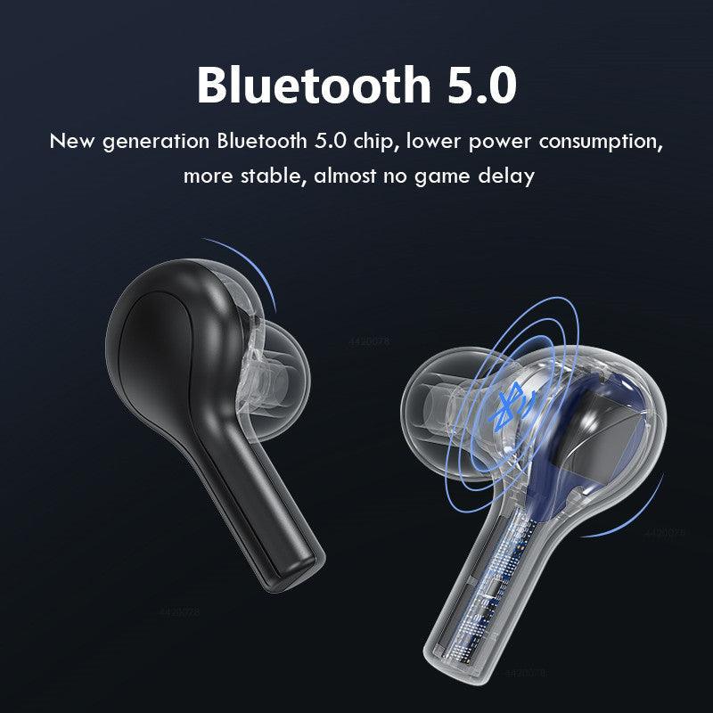 TWS Bluetooth Wireless Headphones LED Earphones - Arovion