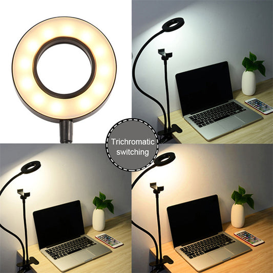 9CM Selfie Light Net Ring Light Bedside Clip - Arovion