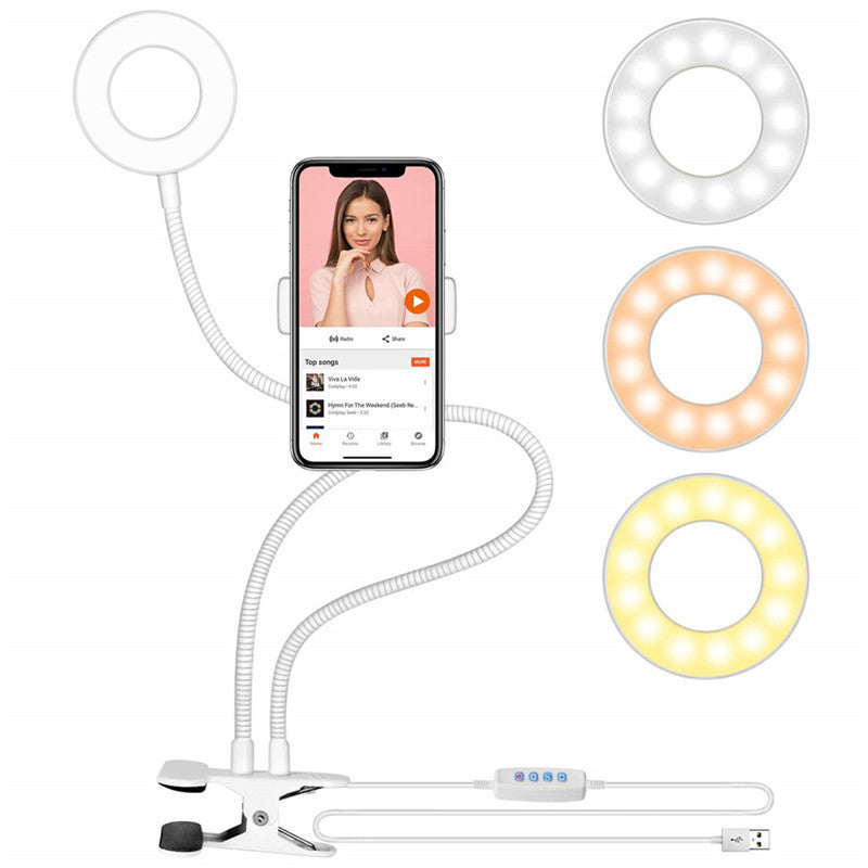 9CM Selfie Light Net Ring Light Bedside Clip - Arovion