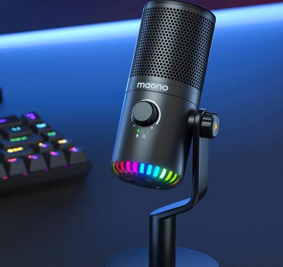 Computer Games Microphone Live Voice Noise Cancelling - Arovion