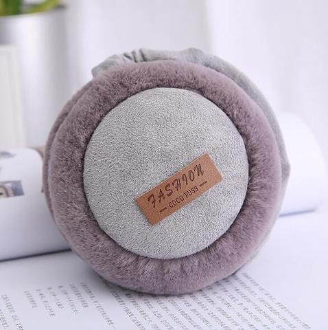 Bluetooth Earmuffs Headphones Warm Plush Winter Accessories - Arovion