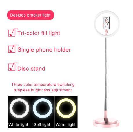 Selfie Ring Light LED Portable For Youtube Vlog Live Photo - Arovion