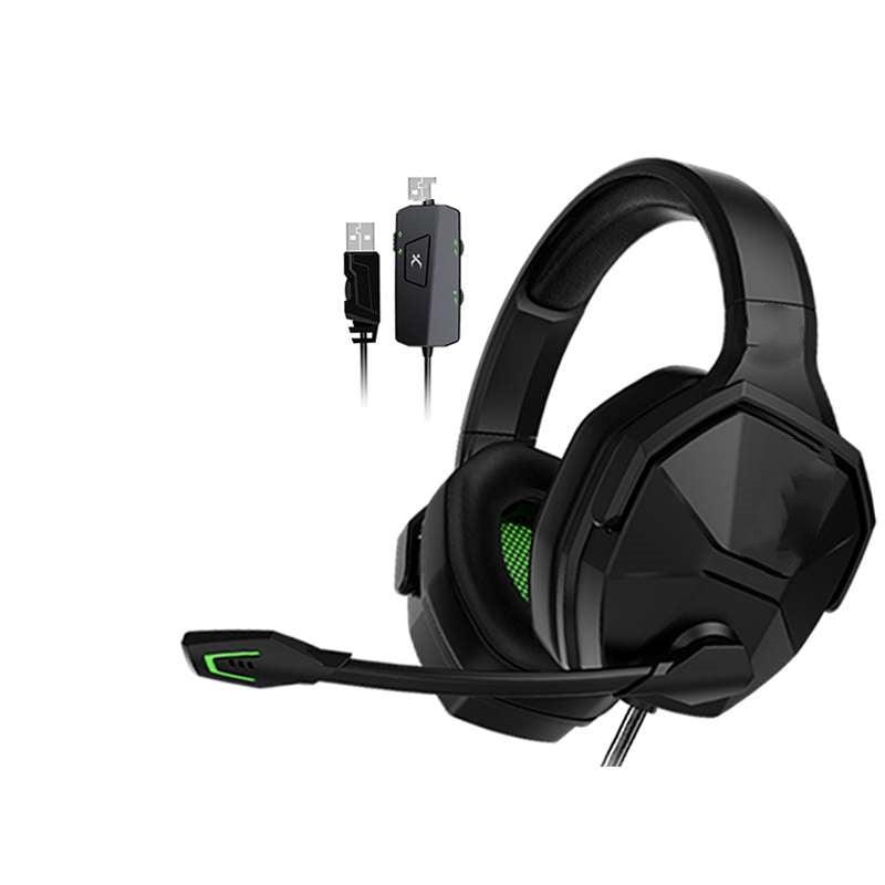 Headworn Gaming Headphones Wired Esports 7.1 Channel - Arovion