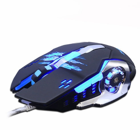 Silent mute computer notebook wired gaming mouse - Arovion