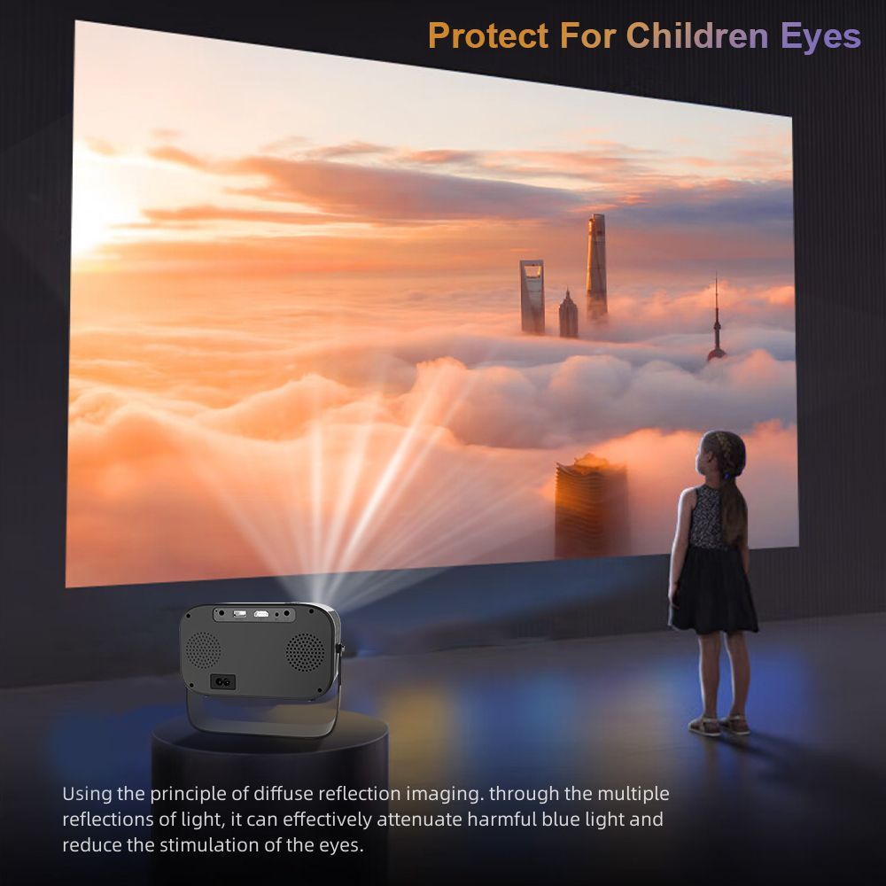 Home Office HD Smart Portable Projector - Arovion