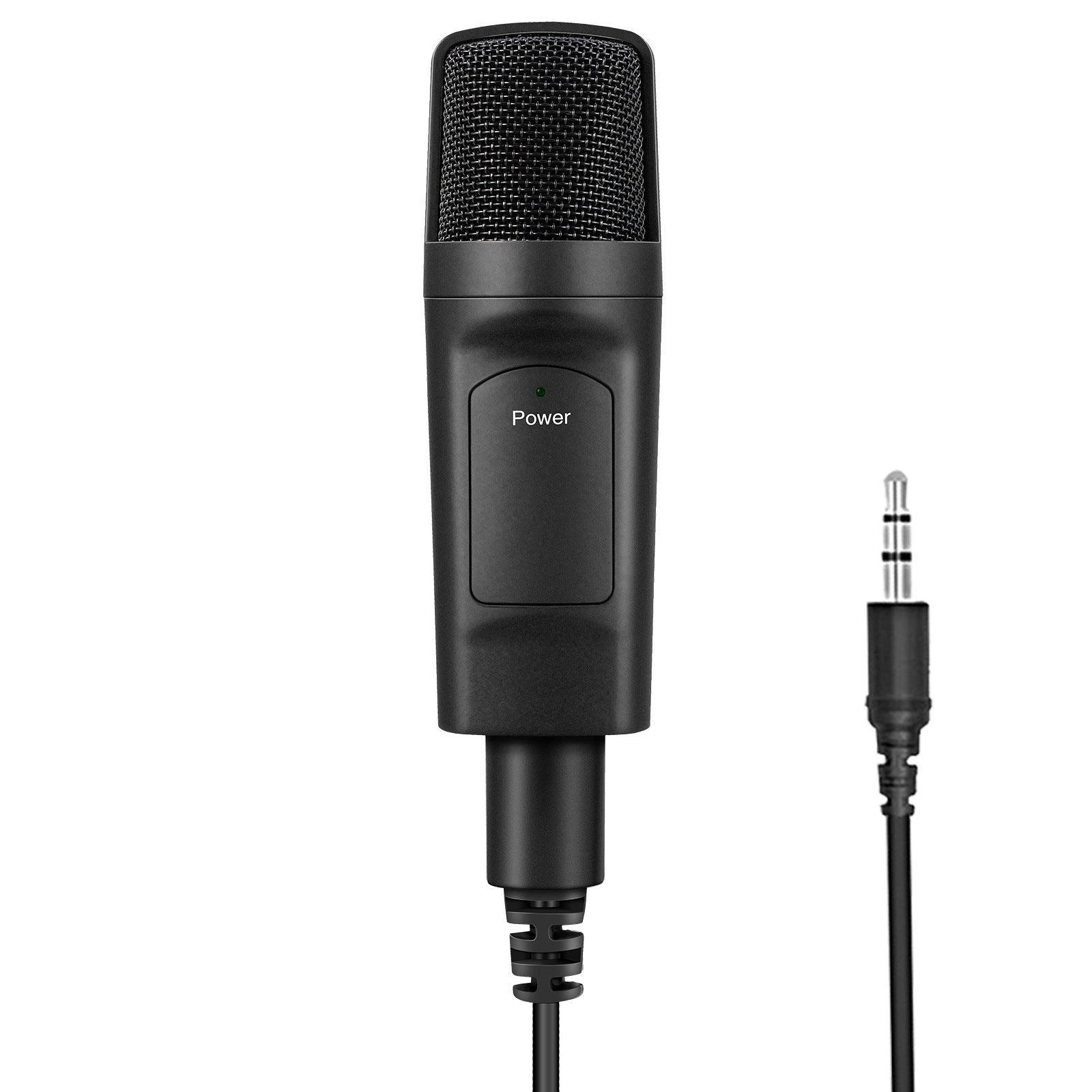 USB Condenser Computer Live Recording Wired Microphone - Arovion